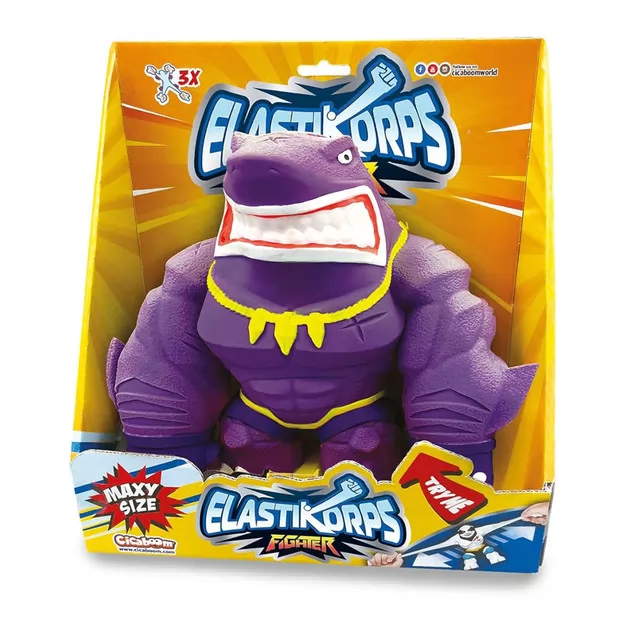 Стретч-игрушка Elastikorps серии Maxy Fighter – Акула Финни