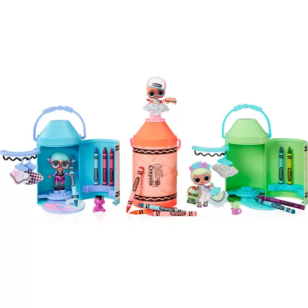 Игровой набор с куклой L.O.L. Surprise! серии Crayola" – Цветнашки"