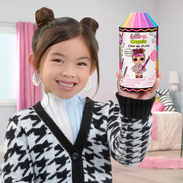Игровой набор с куклой L.O.L. Surprise! серии Crayola" – Цветнашки"