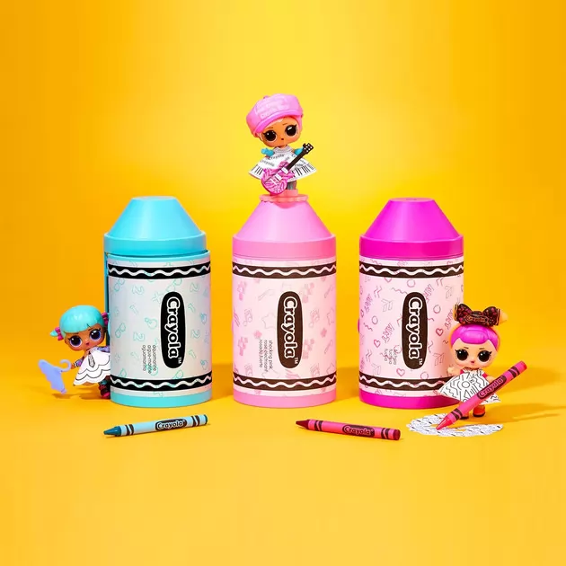 Игровой набор с куклой L.O.L. Surprise! серии Crayola" – Цветнашки"