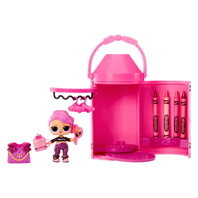 Игровой набор с куклой L.O.L. Surprise! серии Crayola" – Цветнашки"