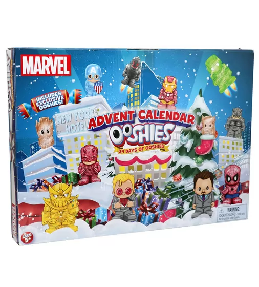 Набор игровых фигурок Oоshies – Адвент-календарь Марвел - 23296_2.jpg - № 2