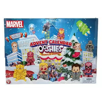 Набор игровых фигурок Oоshies – Адвент-календарь Марвел