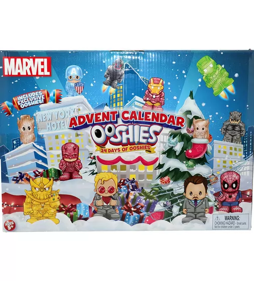 Набор игровых фигурок Oоshies – Адвент-календарь Марвел - 23296_1.jpg - № 1