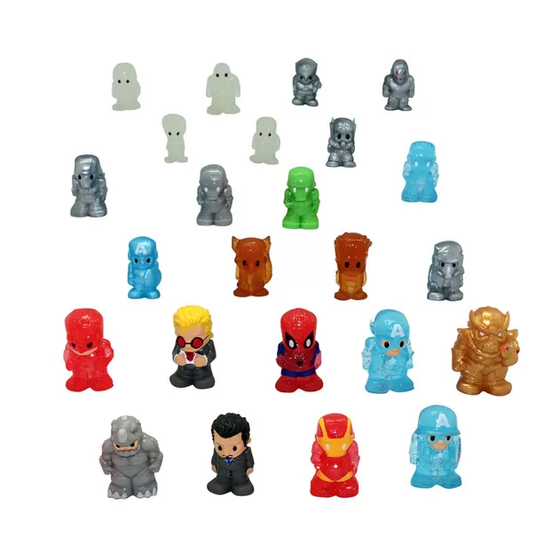 Набор игровых фигурок Oоshies – Адвент-календарь Марвел