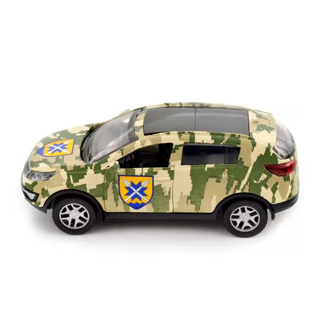 Автомодель серии Шевроны Героев - Kia Sportage R - 56 ОМПБр""