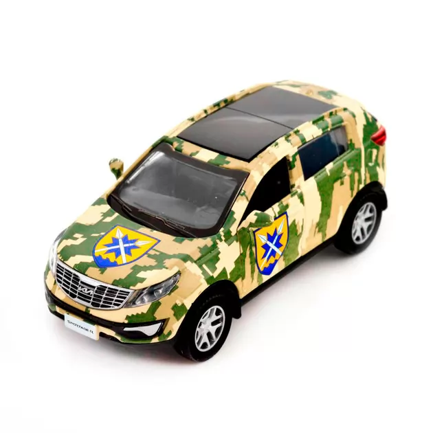 Автомодель серии Шевроны Героев - Kia Sportage R - 56 ОМПБр""