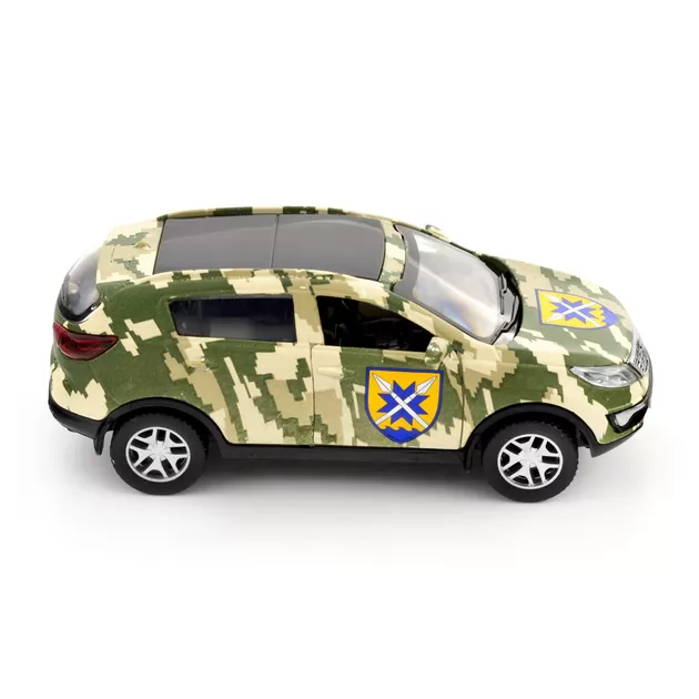 Автомодель серии Шевроны Героев - Kia Sportage R - 56 ОМПБр""