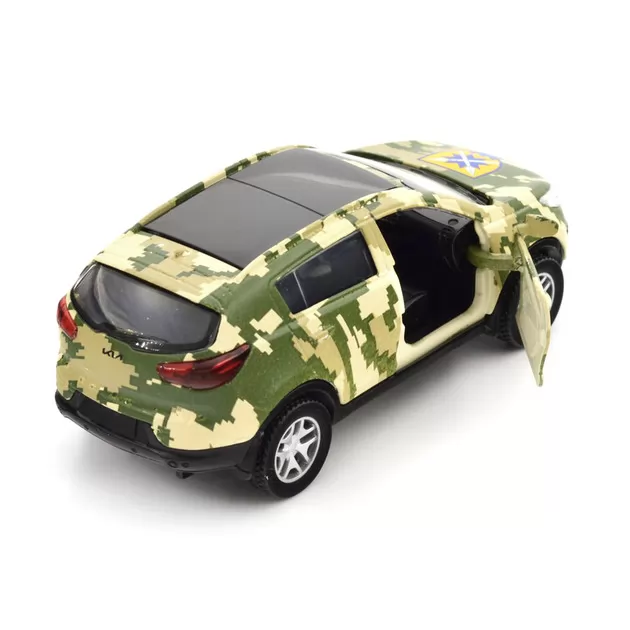 Автомодель серии Шевроны Героев - Kia Sportage R - 56 ОМПБр""