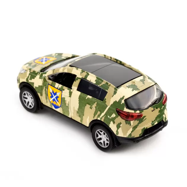 Автомодель серии Шевроны Героев - Kia Sportage R - 56 ОМПБр""