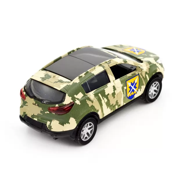 Автомодель серии Шевроны Героев - Kia Sportage R - 56 ОМПБр""