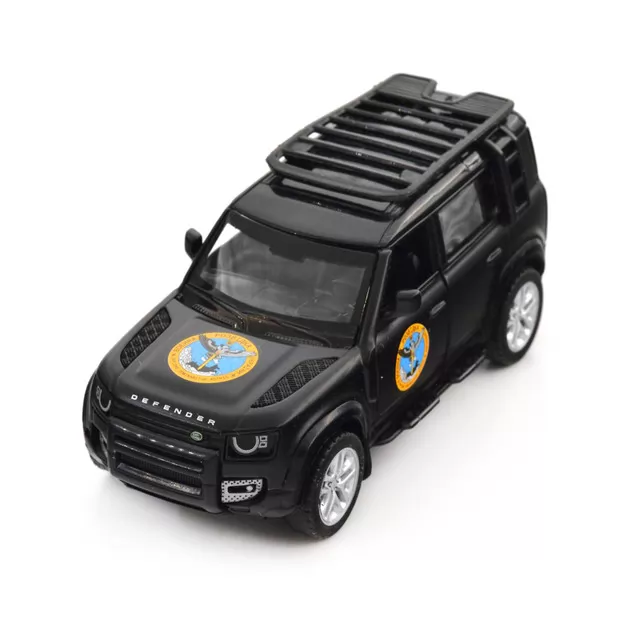 Автомодель серии Шевроны Героев - Land Rover Defender 110 - ГУР МО""