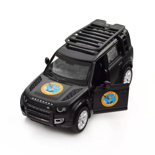 Автомодель серии Шевроны Героев - Land Rover Defender 110 - ГУР МО""