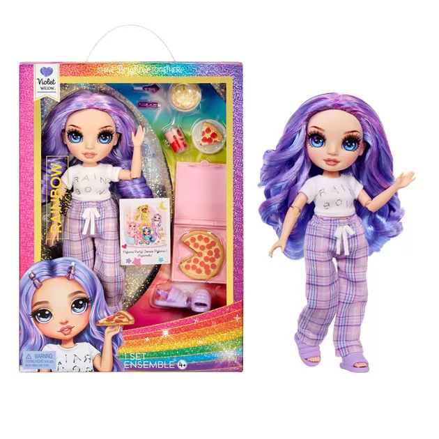 Кукла Rainbow High серии Junior High PJ Party" - Виолетта"