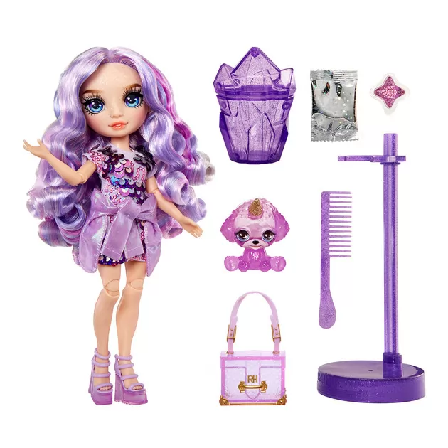 Игровой набор с куклой Rainbow High серии Classic" - Виолетта"