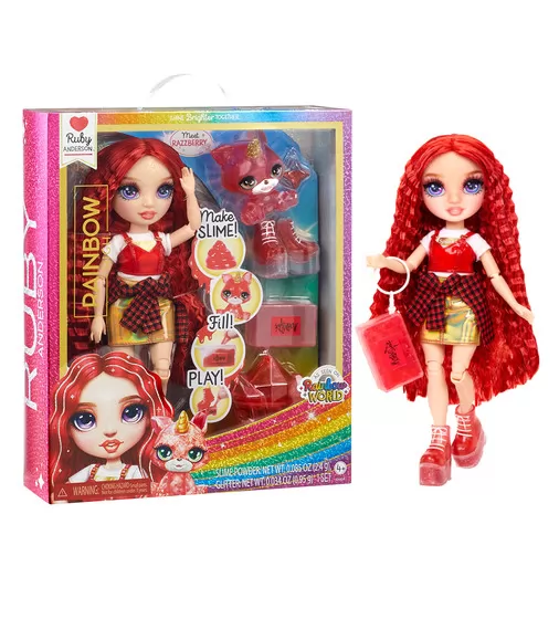 Игровой набор с куклой Rainbow High серии Classic" - Руби" - 120179_1.jpg - № 1