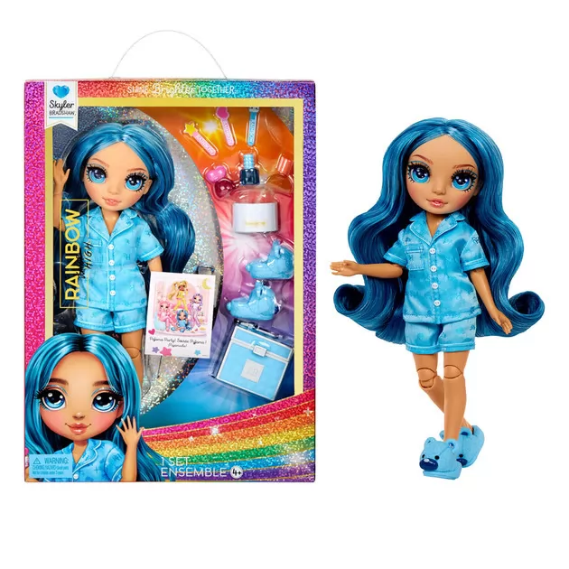 Кукла Rainbow High серии Junior High PJ Party" - Скайлер"