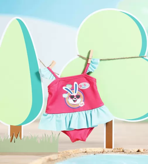 Одежда для куклы BABY Born - Яркий купальник (43 cm) - 833636-2_3.jpg - № 3