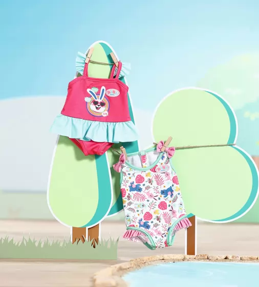 Одежда для куклы BABY Born - Яркий купальник (43 cm) - 833636-2_8.jpg - № 8