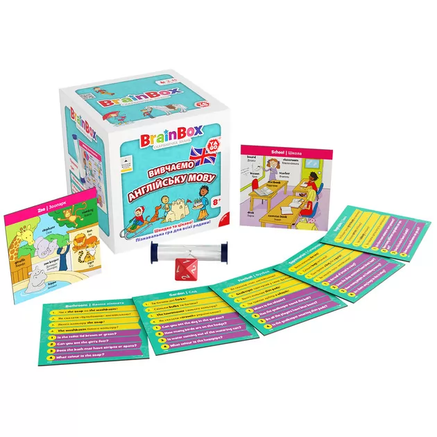 Познавательная игра - BrainBox Учим английский язык