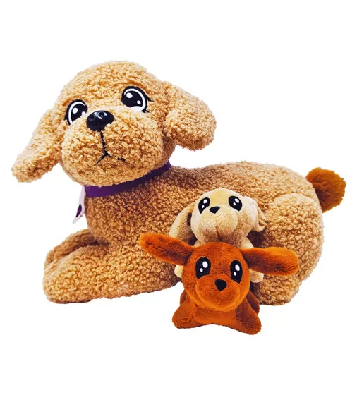 Мягкая игрушка серии Big Dog" – Мама пудель с сюрпризом" - 44-CN-23-1_4.jpg - № 4