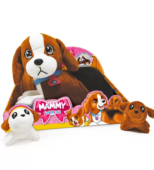 Мягкая игрушка серии Big Dog" – Мама бигль с сюрпризом" - 44-CN-23-2_1.jpg - № 1