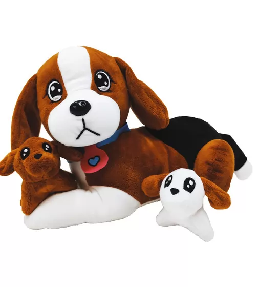 Мягкая игрушка серии Big Dog" – Мама бигль с сюрпризом" - 44-CN-23-2_4.jpg - № 4