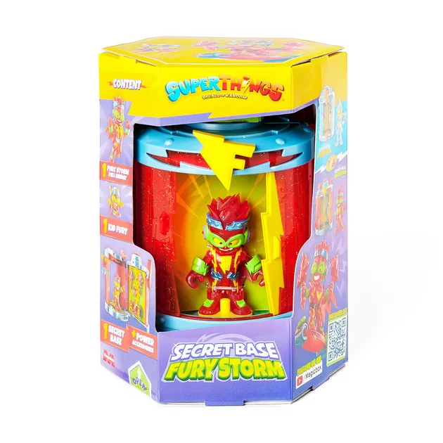 Игровой набор Superthings S - Секретная база Фьюри Сторм