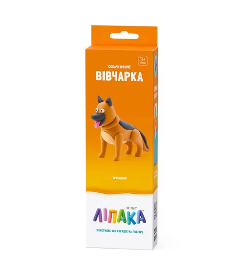 Набор пластилина Липака – Собачьи истории: Овчарка - 30120-UA01_1.jpg - № 1