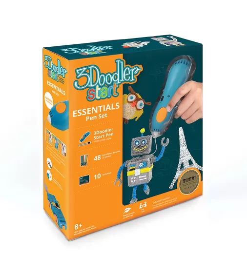3D-Ручка 3Doodler Start Для Детского Творчества – Креатив Подарочная - 3DS-ESST-MULTI-R-17A_2.jpg - № 2