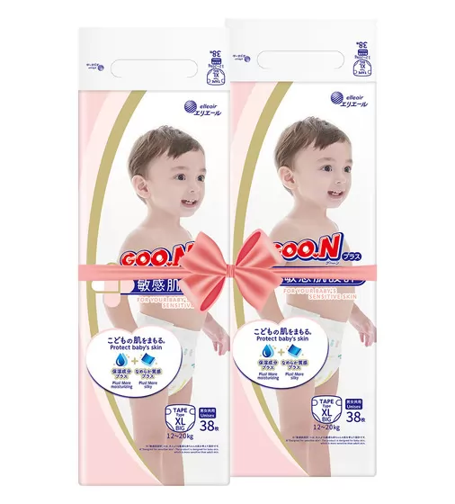 Подгузники Goo.N Plus для детей (размер 5(XL), 12-20 кг, 76 шт) - 21000630-2_1.jpg - № 1