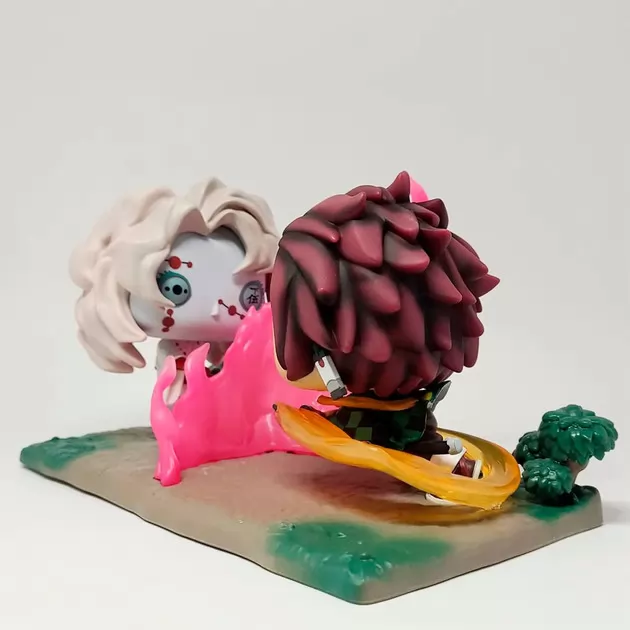 Игровая фигурка Funko POP! - Тандзиро против Руи