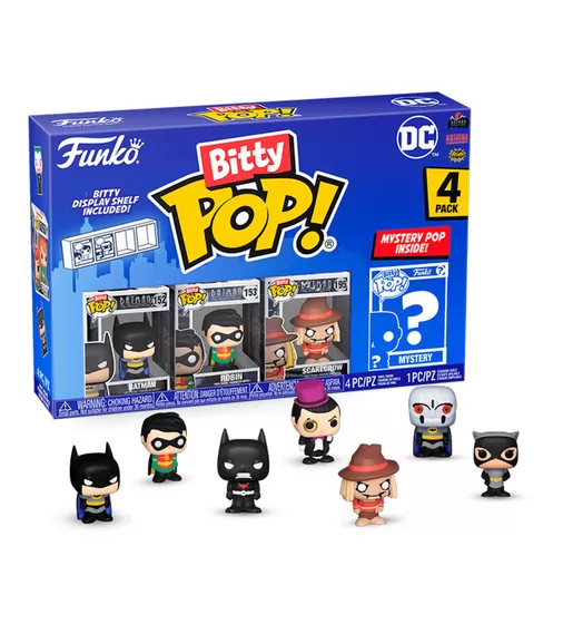Набор игровых фигурок Bitty Pop! серии DC (4 фигурки асс.) - 76339_1.jpg - № 1