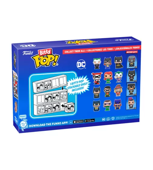 Набор игровых фигурок Bitty Pop! серии DC (4 фигурки асс.) - 76339_2.jpg - № 2