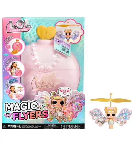 Игровой набор с интерактивной куклой L.O.L. Surprise! серии Magic Flyers – Скай Старлинг - 593539_1.jpg - № 1