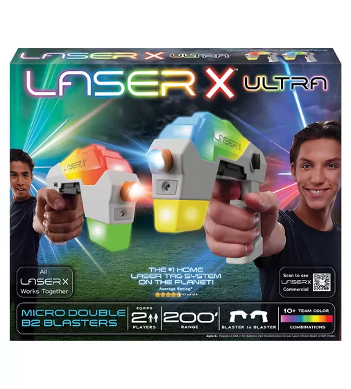 Игровой набор для лазерных боев - Laser X Ultra Micro для двух игроков - 87551_1.jpg - № 1