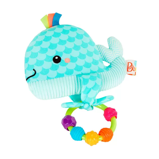 Сенсорная игрушка-погремушка – Лазурный китенок
