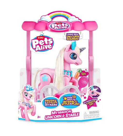 Интерактивный игровой набор Pets Alive - Волшебный единорог в домике - 9545_1.jpg - № 1