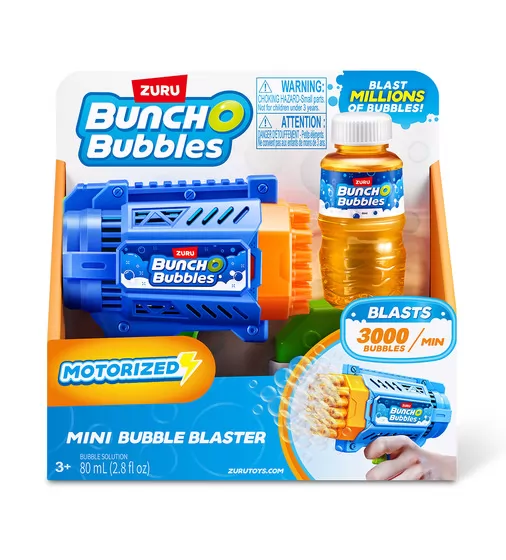 Игровой набор Bunch O Bubbles серии Mini - Бластер с мыльными пузырями - 11347_7.jpg - № 7