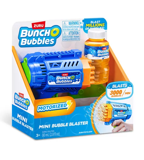 Игровой набор Bunch O Bubbles серии Mini - Бластер с мыльными пузырями - 11347_8.jpg - № 8