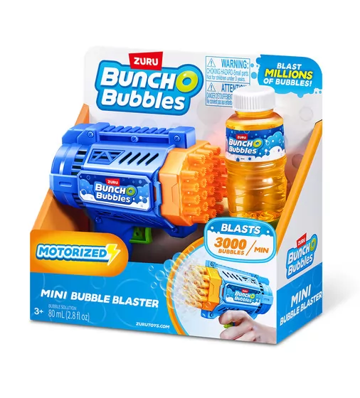 Игровой набор Bunch O Bubbles серии Mini - Бластер с мыльными пузырями - 11347_6.jpg - № 6