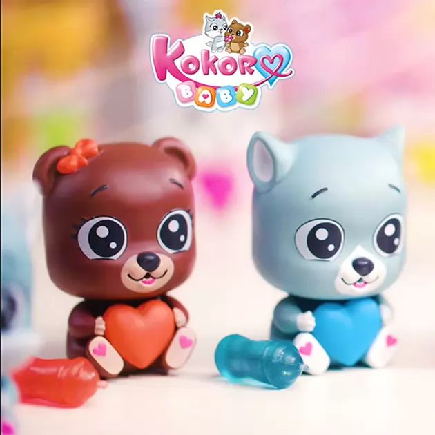 Дисплей фигурок-сюрпризов Kokoro Baby – Очаровательные питомцы (12 шт)