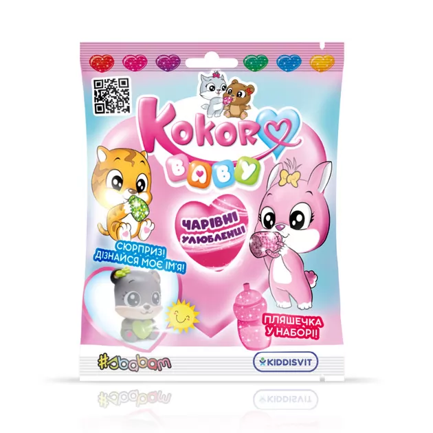 Дисплей фигурок-сюрпризов Kokoro Baby – Очаровательные питомцы (12 шт)