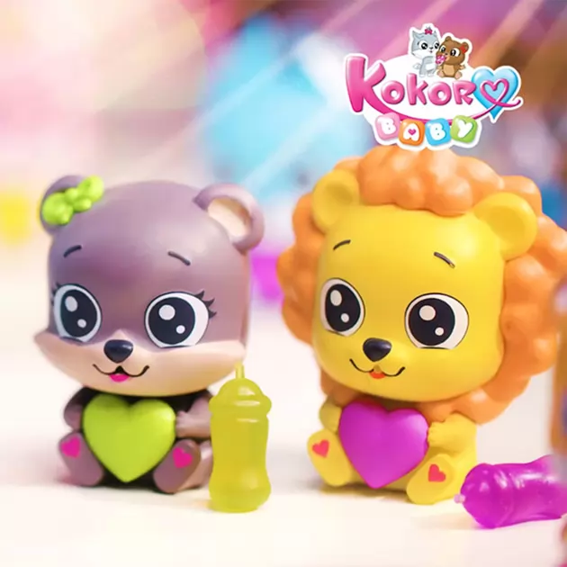 Дисплей фигурок-сюрпризов Kokoro Baby – Очаровательные питомцы (12 шт)