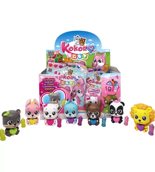 Дисплей фигурок-сюрпризов Kokoro Baby – Очаровательные питомцы (12 шт) - 95-CN2020-CDU_1.jpg - № 1