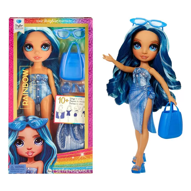 Кукла Rainbow High серии Swim & Style" - Скайлер (с акс.)"