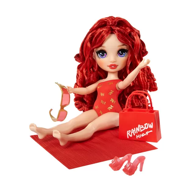 Кукла Rainbow High серии Swim & Style" - Руби (с акс.)"