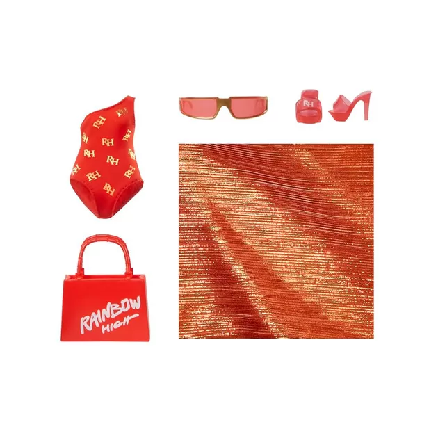 Кукла Rainbow High серии Swim & Style" - Руби (с акс.)"