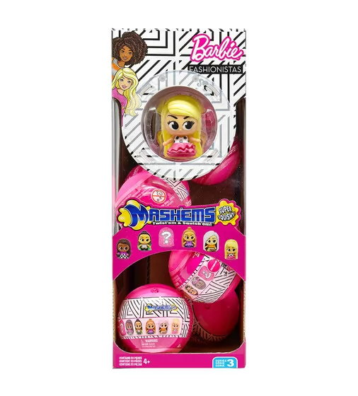Игрушка-сюрприз в шаре Mash'ems S3 – Модницы Барби - 50853(S3)_4.jpg - № 4