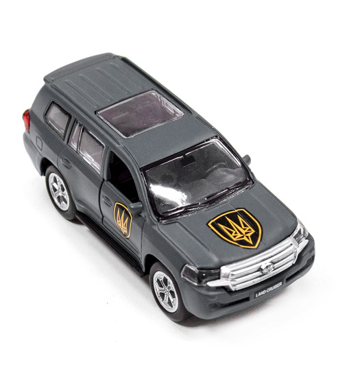 Автомодель серии Шевроны Героев - Toyota Land Сruiser - Рубеж"" - KM6010_7.jpg - № 7
